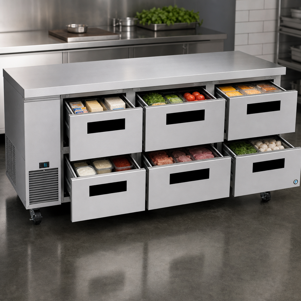 Six-Drawer Storage