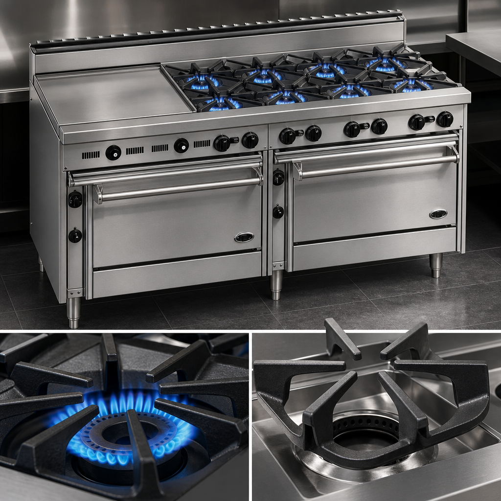 High-Output Open Burners