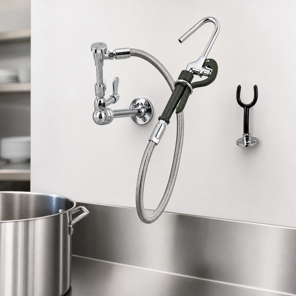 Single-Hole Center Wall Mount