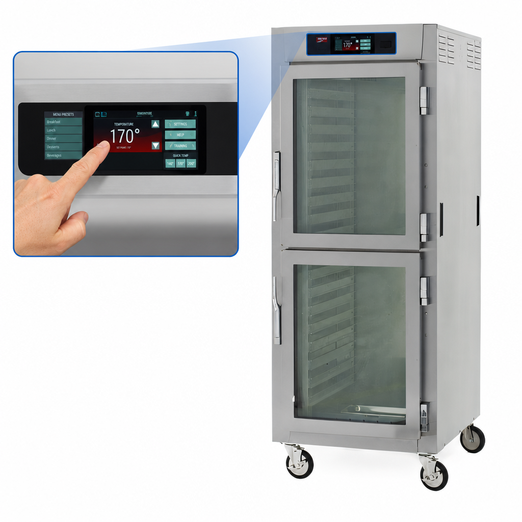 6.8-Inch Touch-Screen Controls