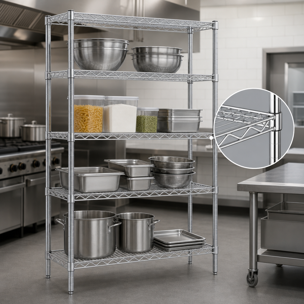 Patented QuadTruss® Shelf Design