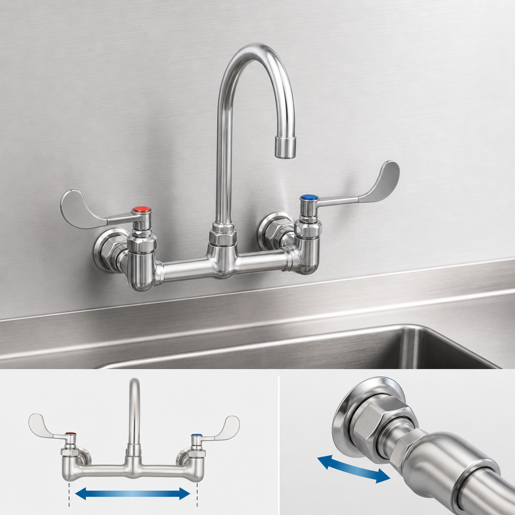 Adjustable 8-Inch Centers