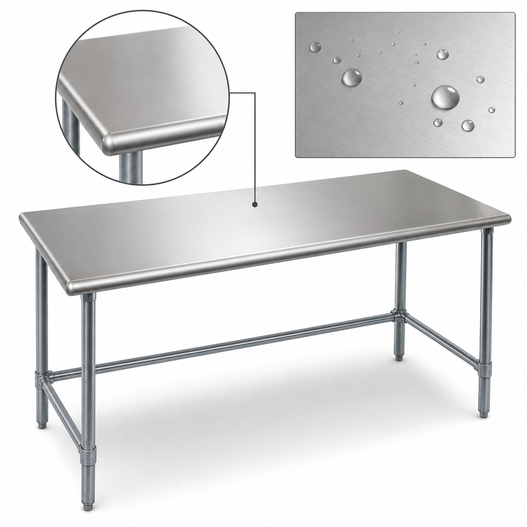 304 Stainless Steel Top