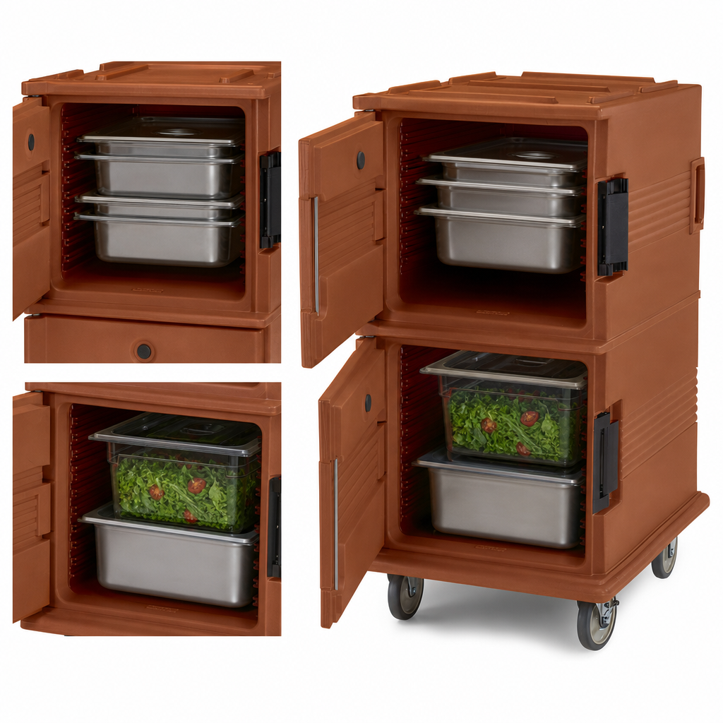 Double-Compartment Front Loading