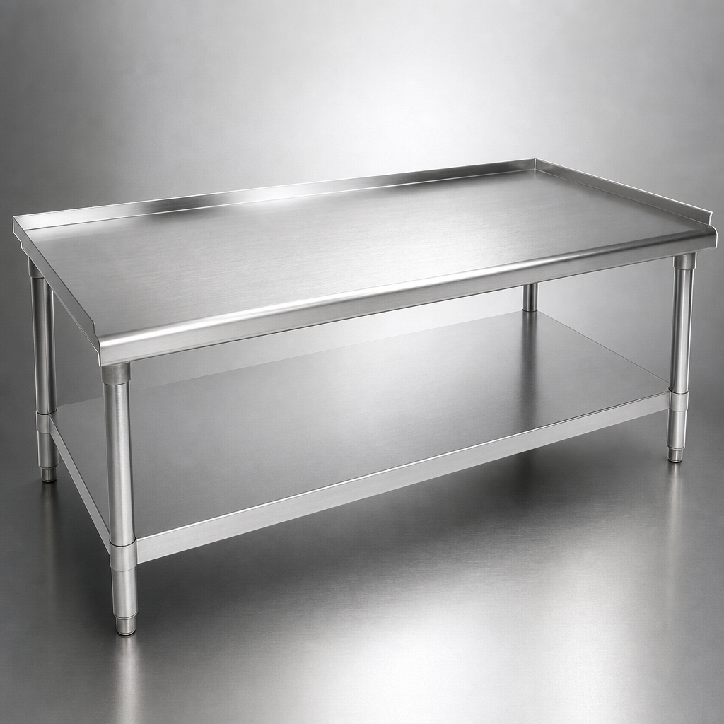 16-Gauge Stainless Steel Top