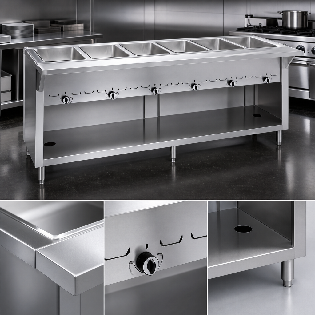 Durable Stainless Steel Construction