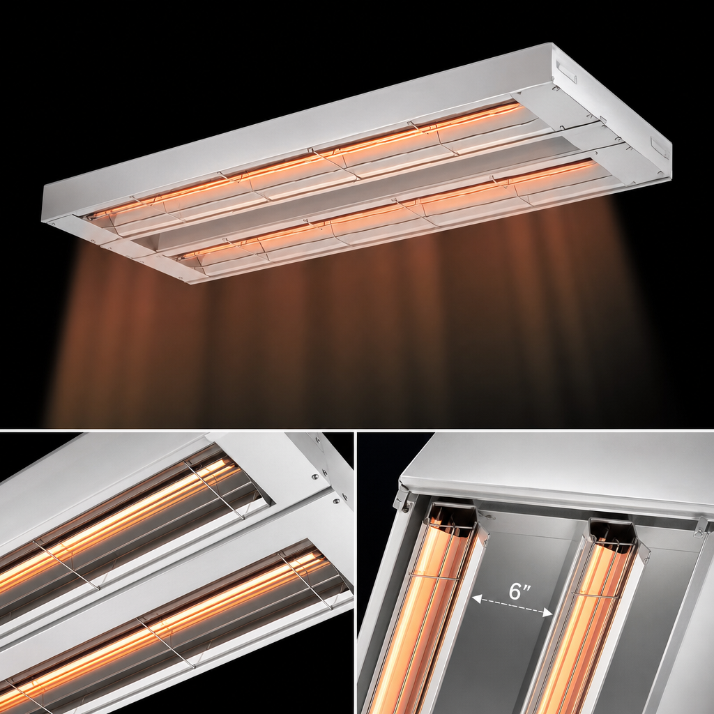 Double Heater Rod Housing