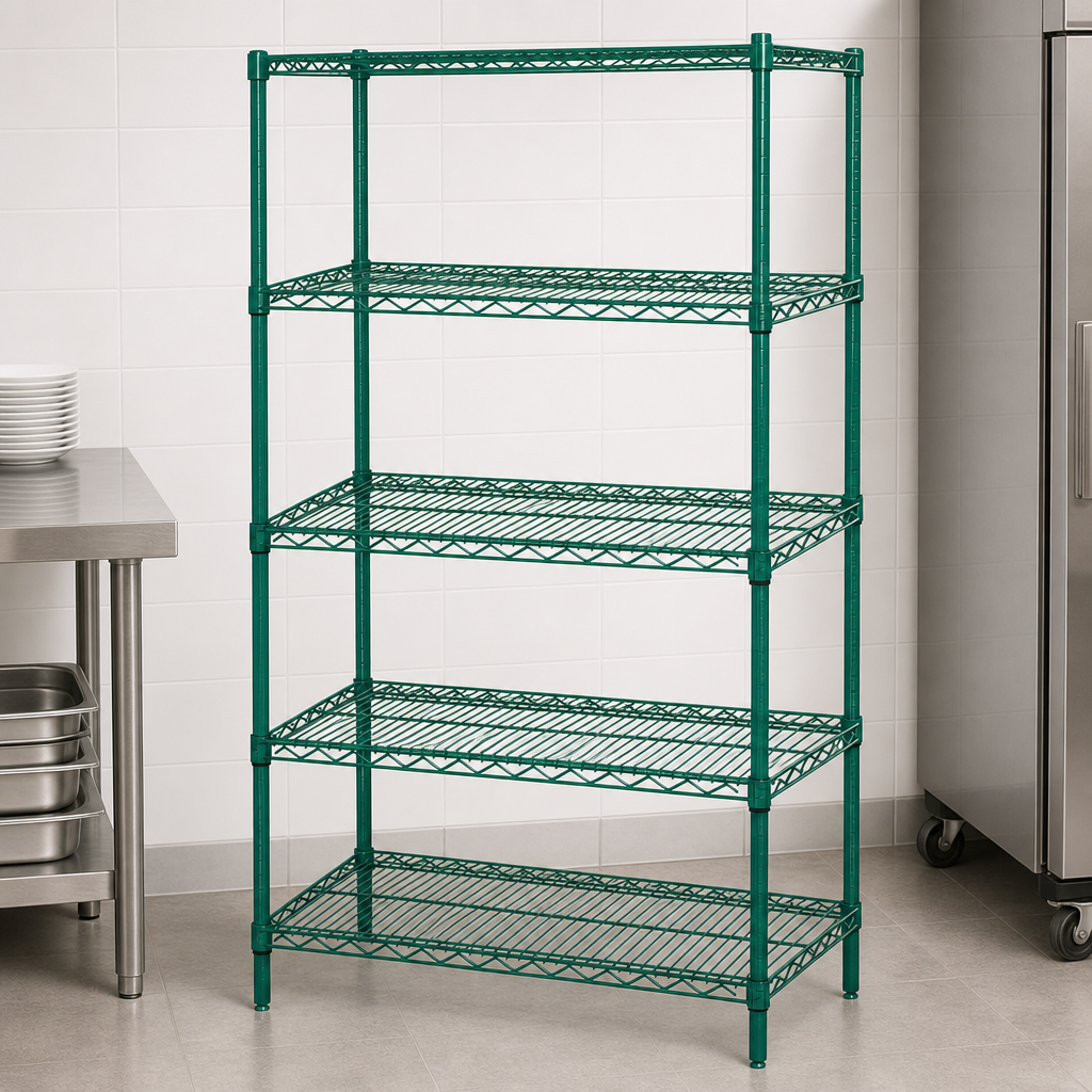 Five Wire Shelves