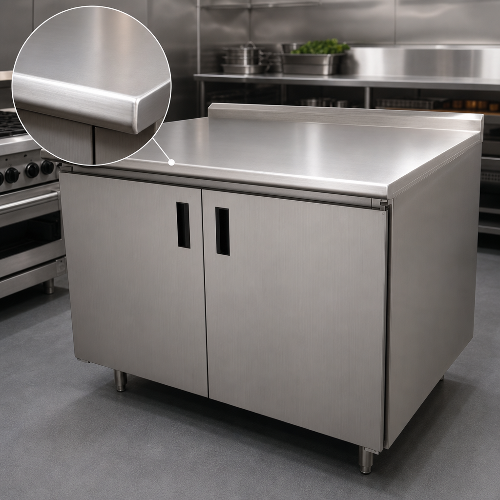 14 Gauge 304 Stainless Steel Top