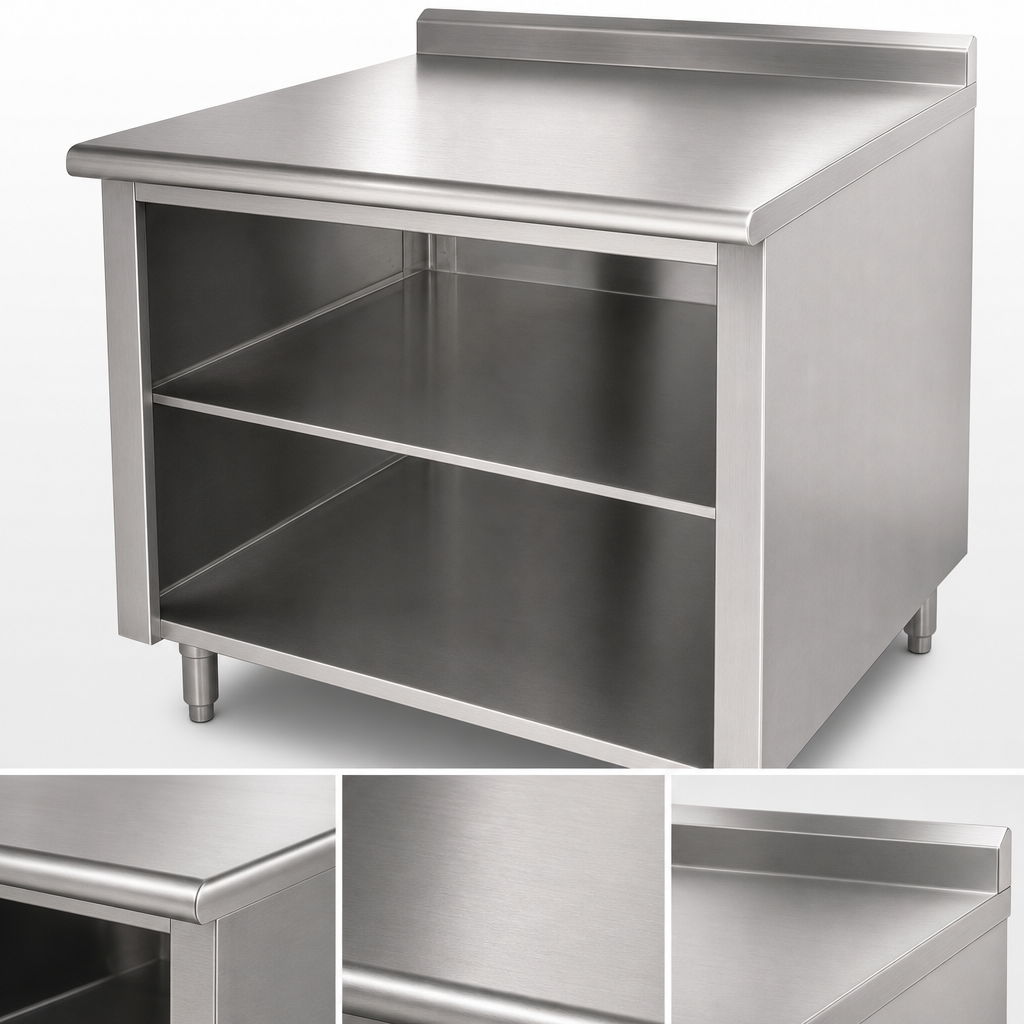 14 Gauge 304 Stainless Steel Top