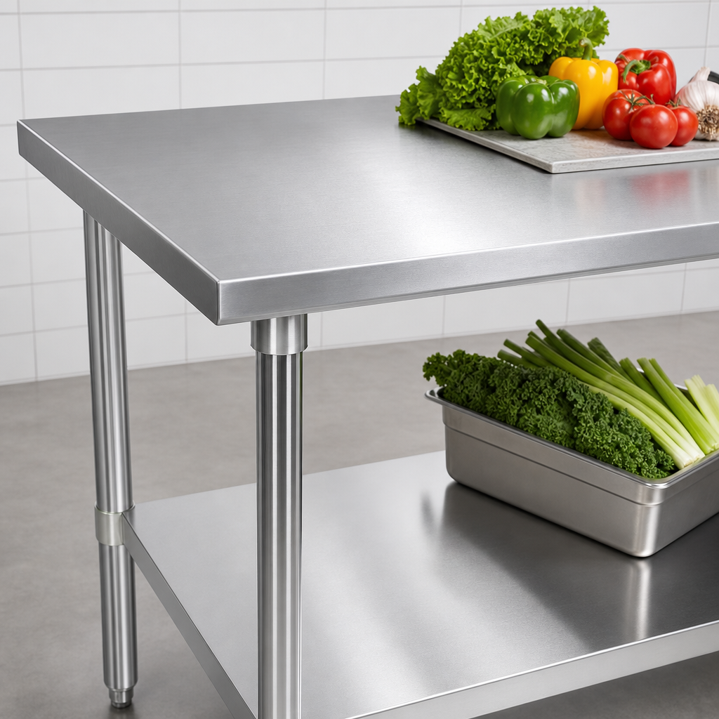 14-Gauge 300 Series Stainless Steel Top