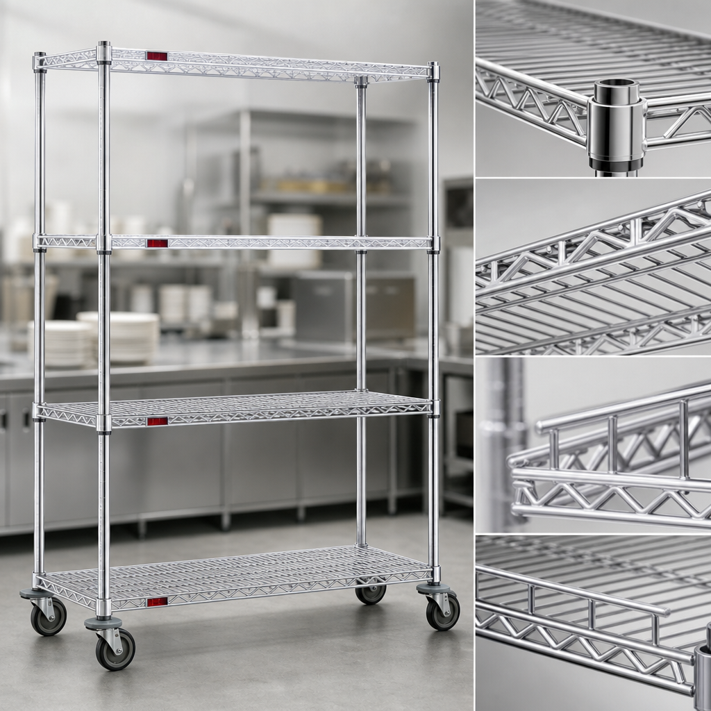 Patented QuadTruss® Shelf Design