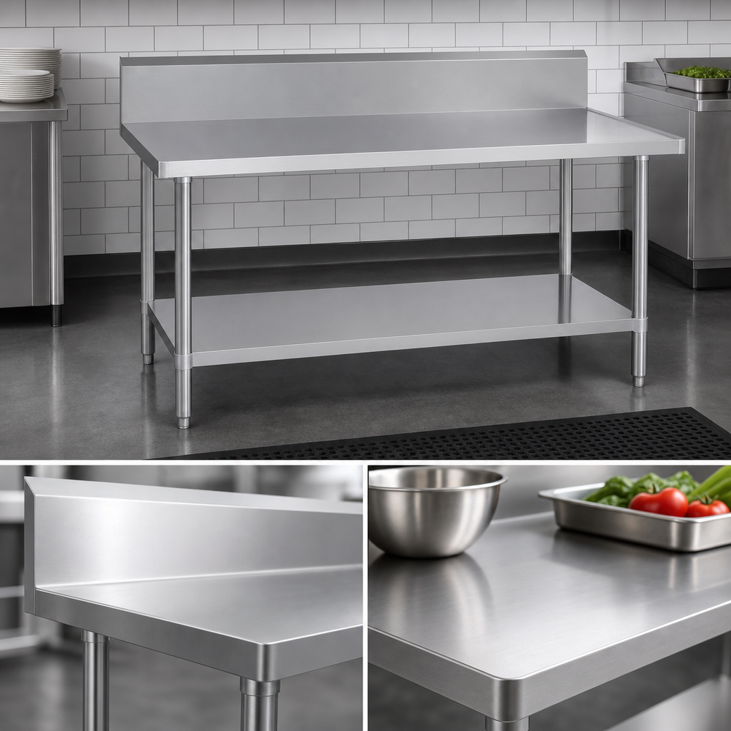 14-Gauge 300 Series Stainless Steel Top