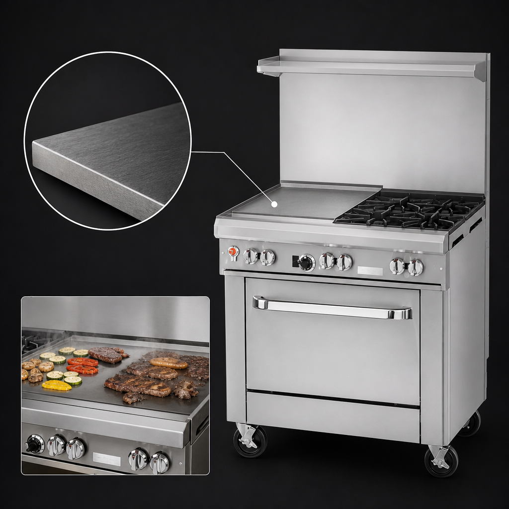 24-Inch Thermostatic Griddle
