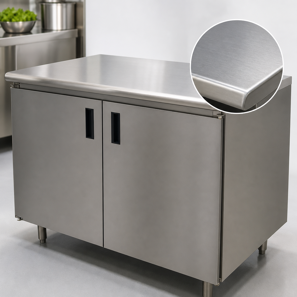 16 Gauge 304 Stainless Steel Top