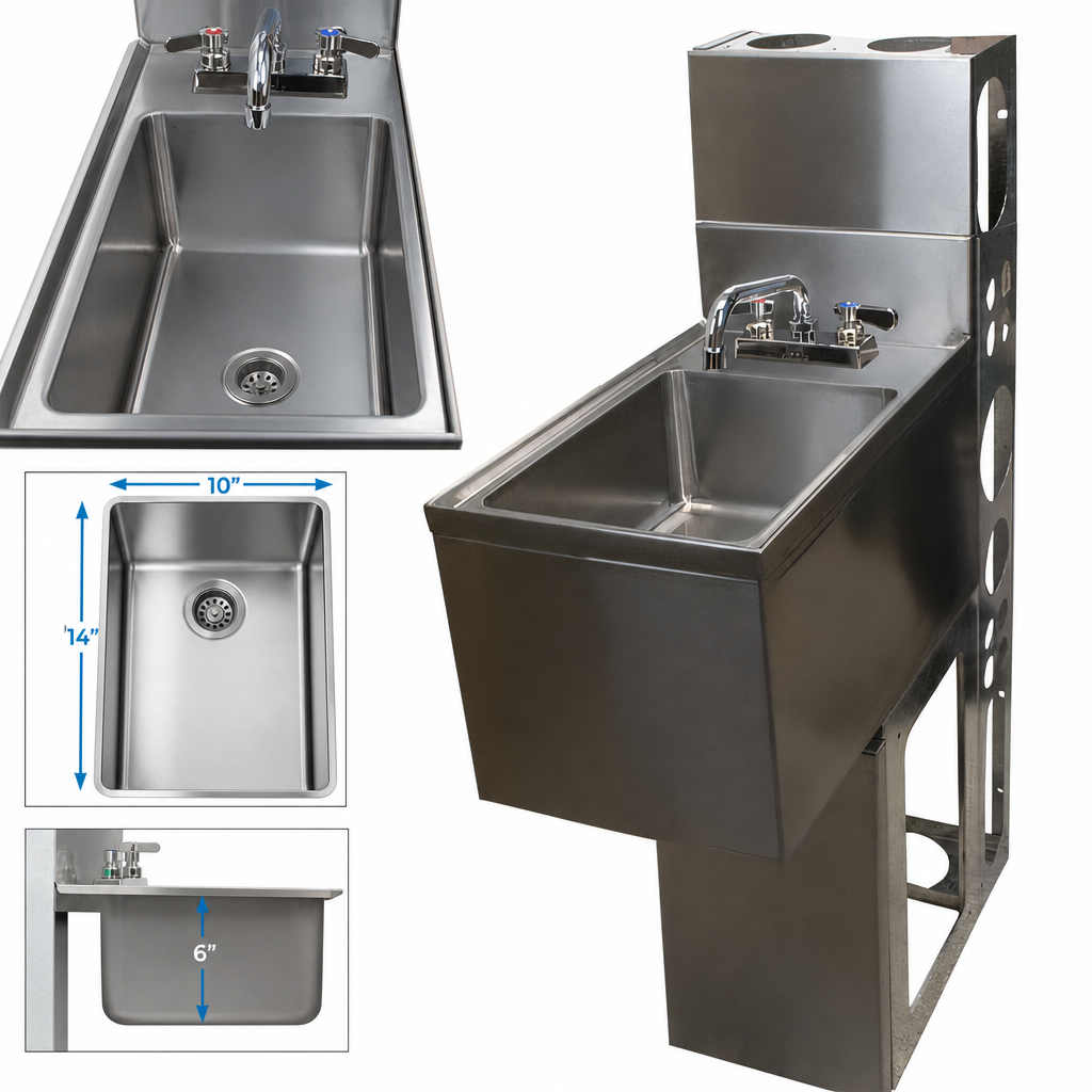 Single Dump Sink Bowl