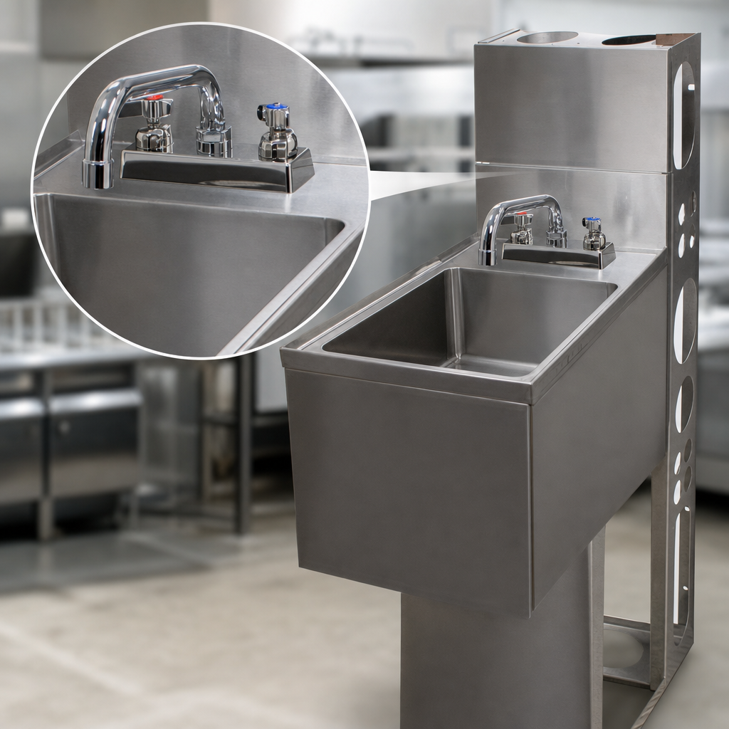 Included Lead-Free Faucet