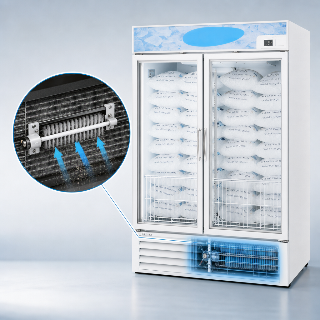 Self-Cleaning Condenser