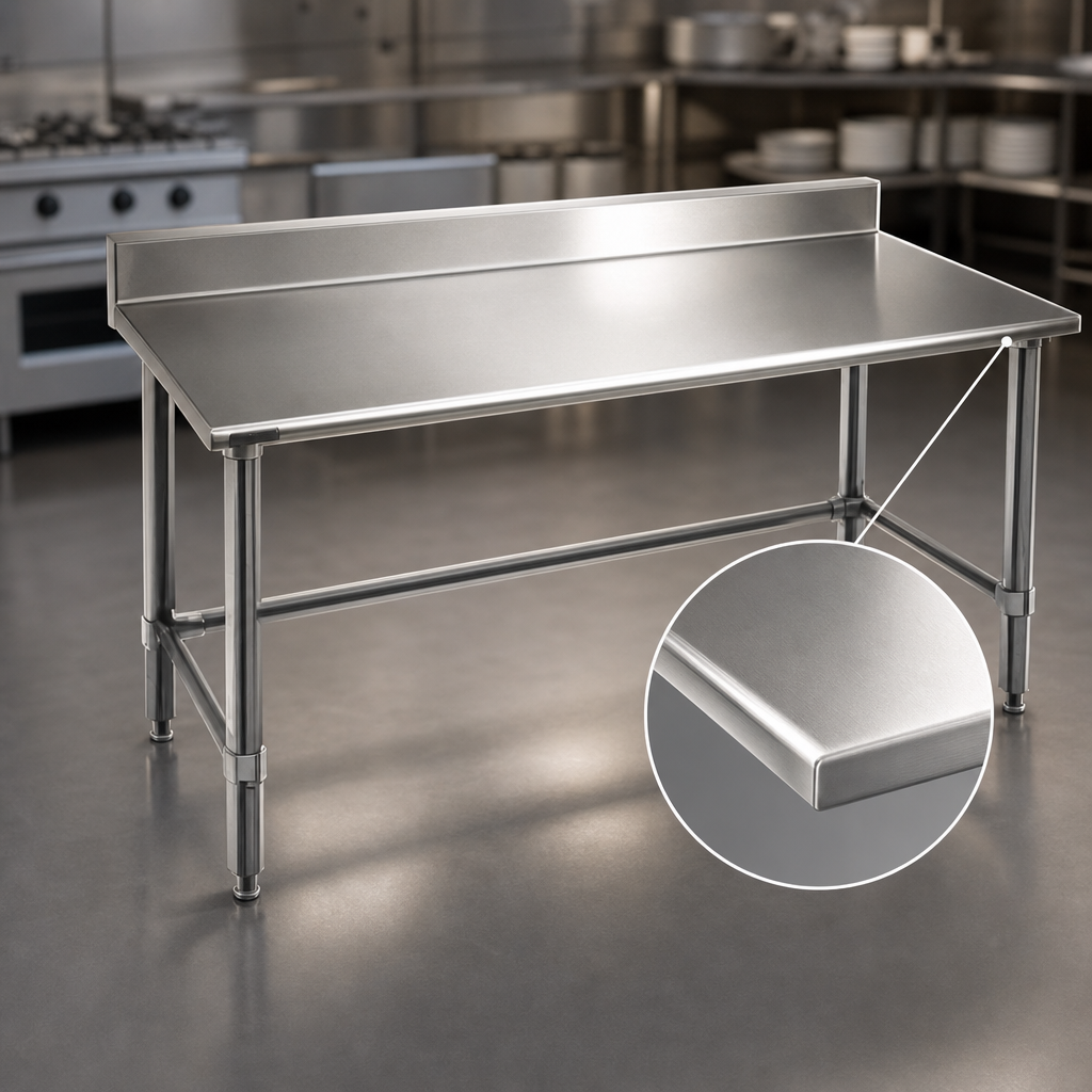 16 Gauge 300 Series Stainless Steel Top