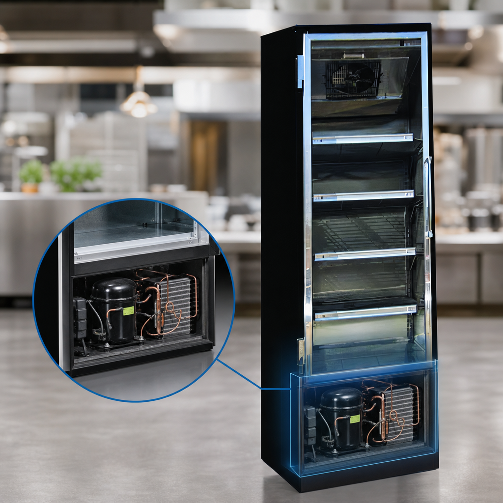 Bottom-Mount Self-Contained Refrigeration