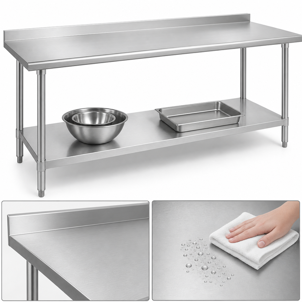 14-Gauge 300 Series Stainless Top