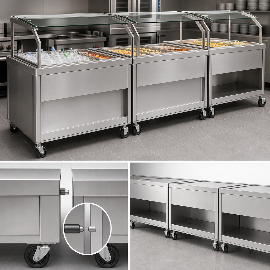 Modular Serving Counter Design