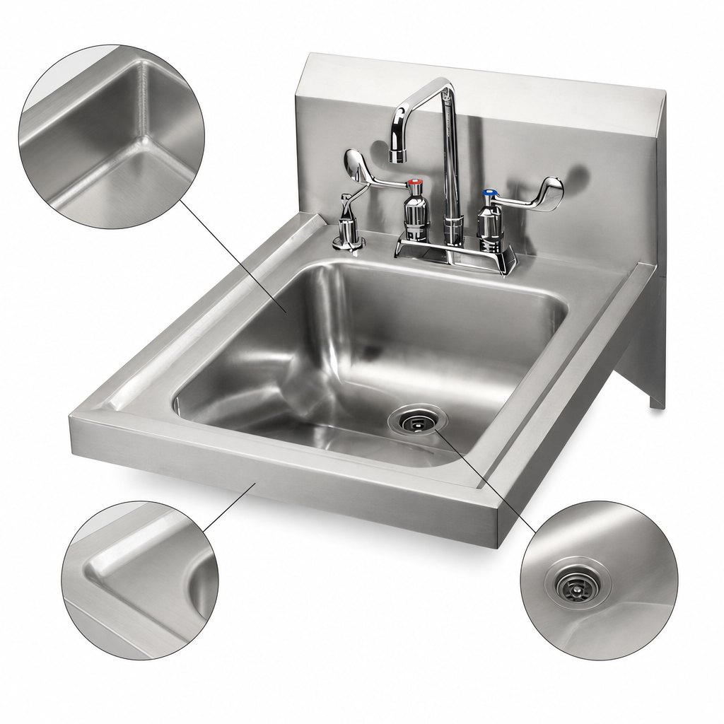 Seamless Stainless Steel Bowl