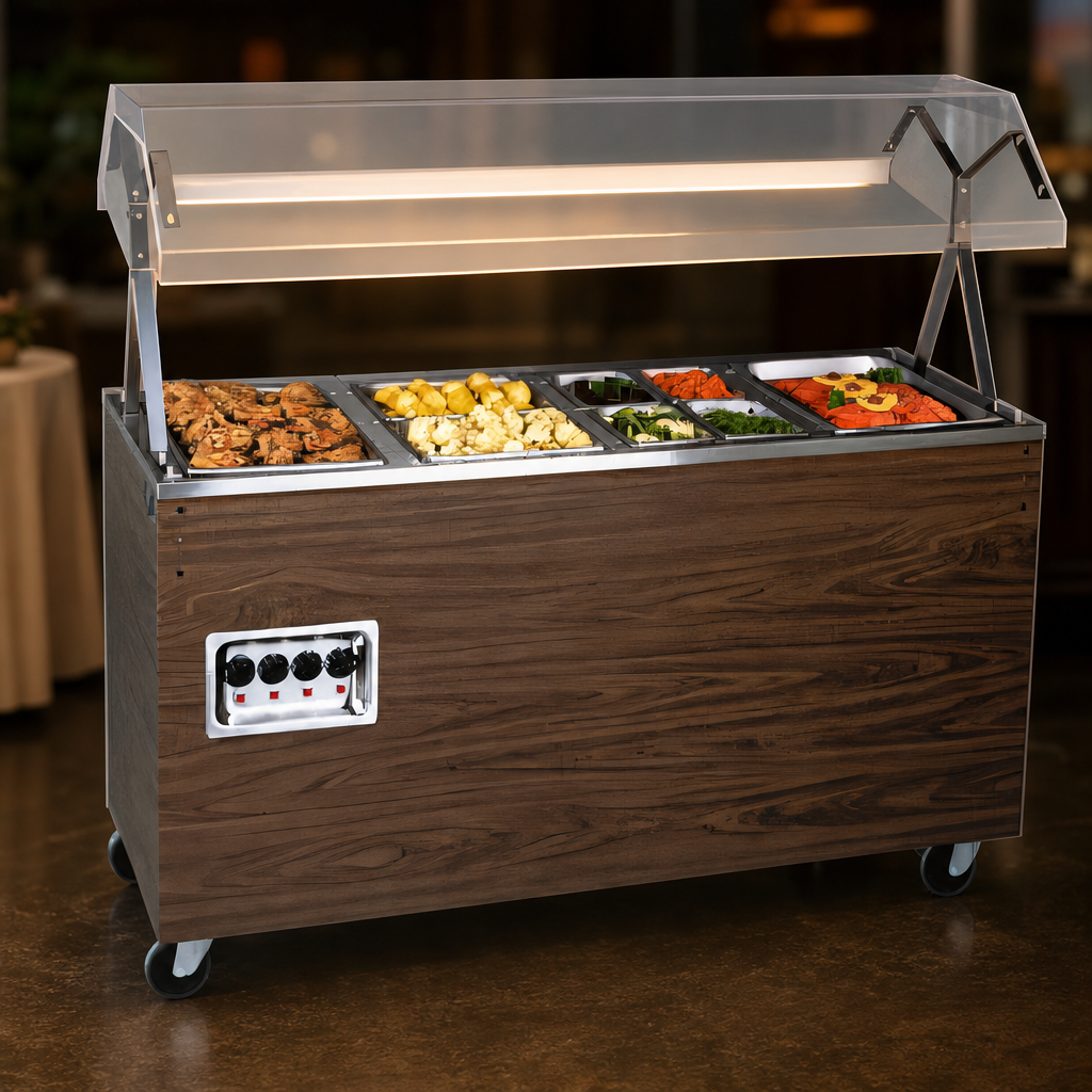 Lighted Buffet Breath Guard