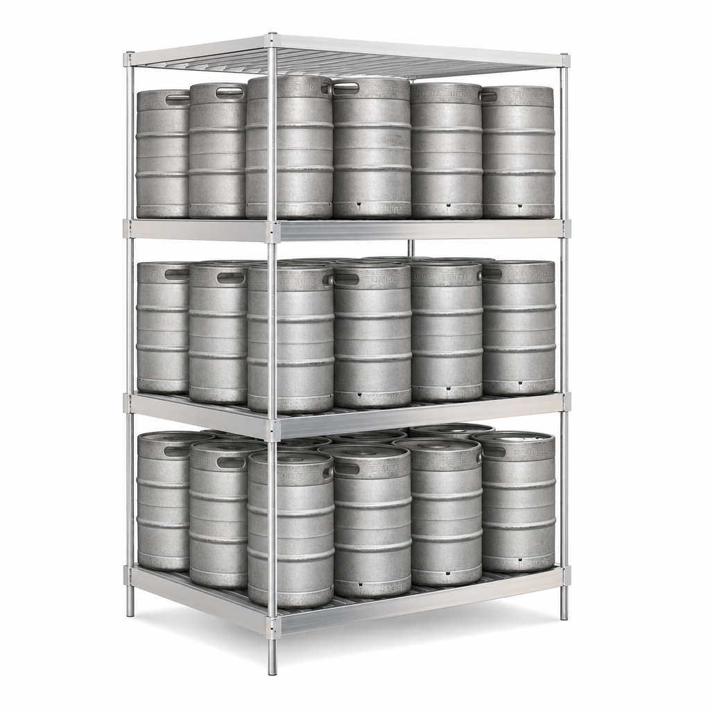 Double-Deep Storage Layout