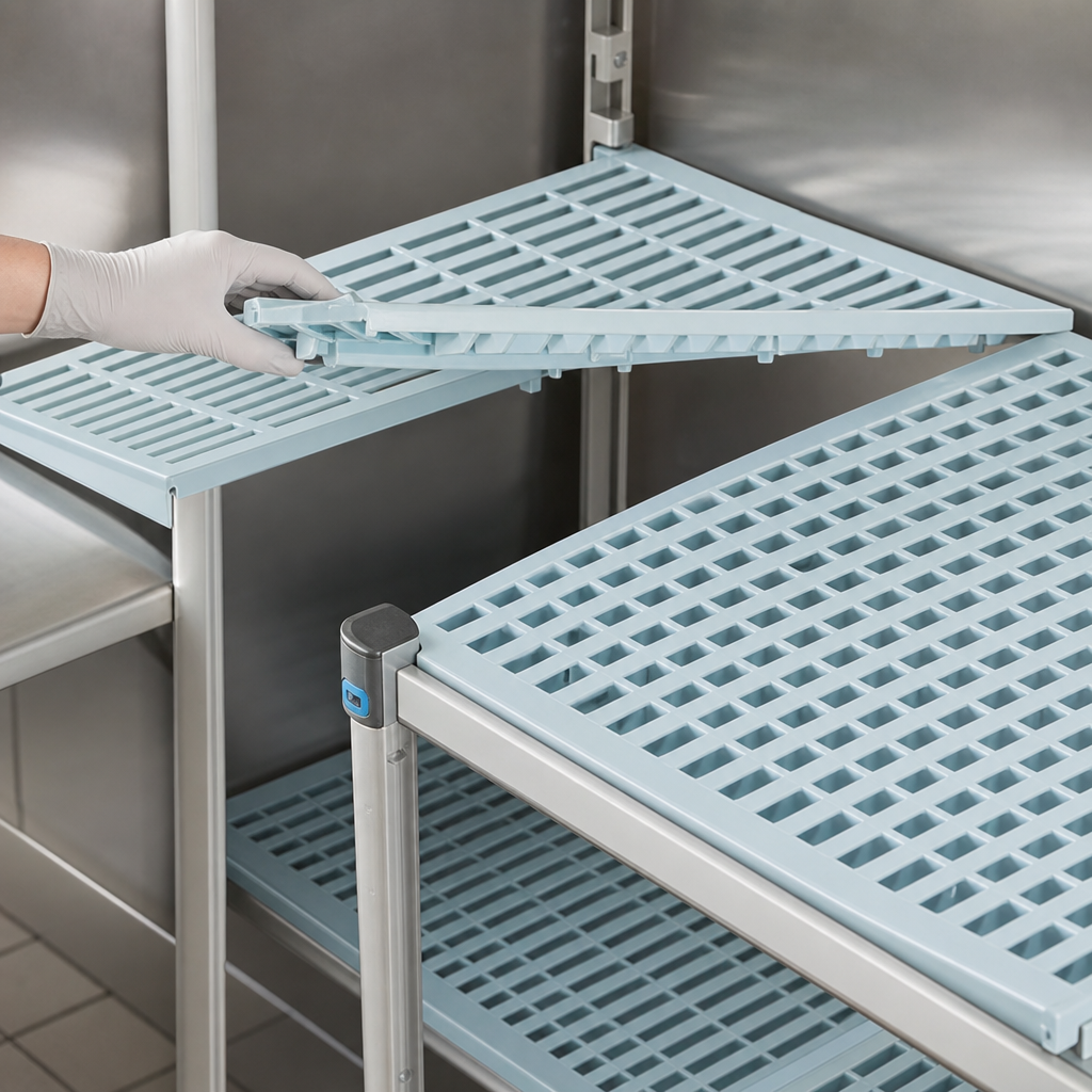 Removable Open-Grid Polymer Mats