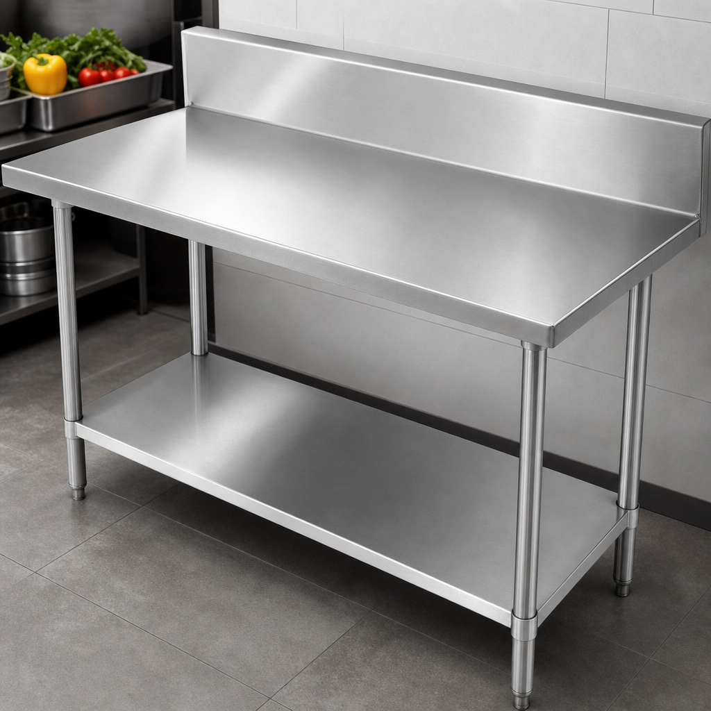 14-Gauge 304 Stainless Steel Top