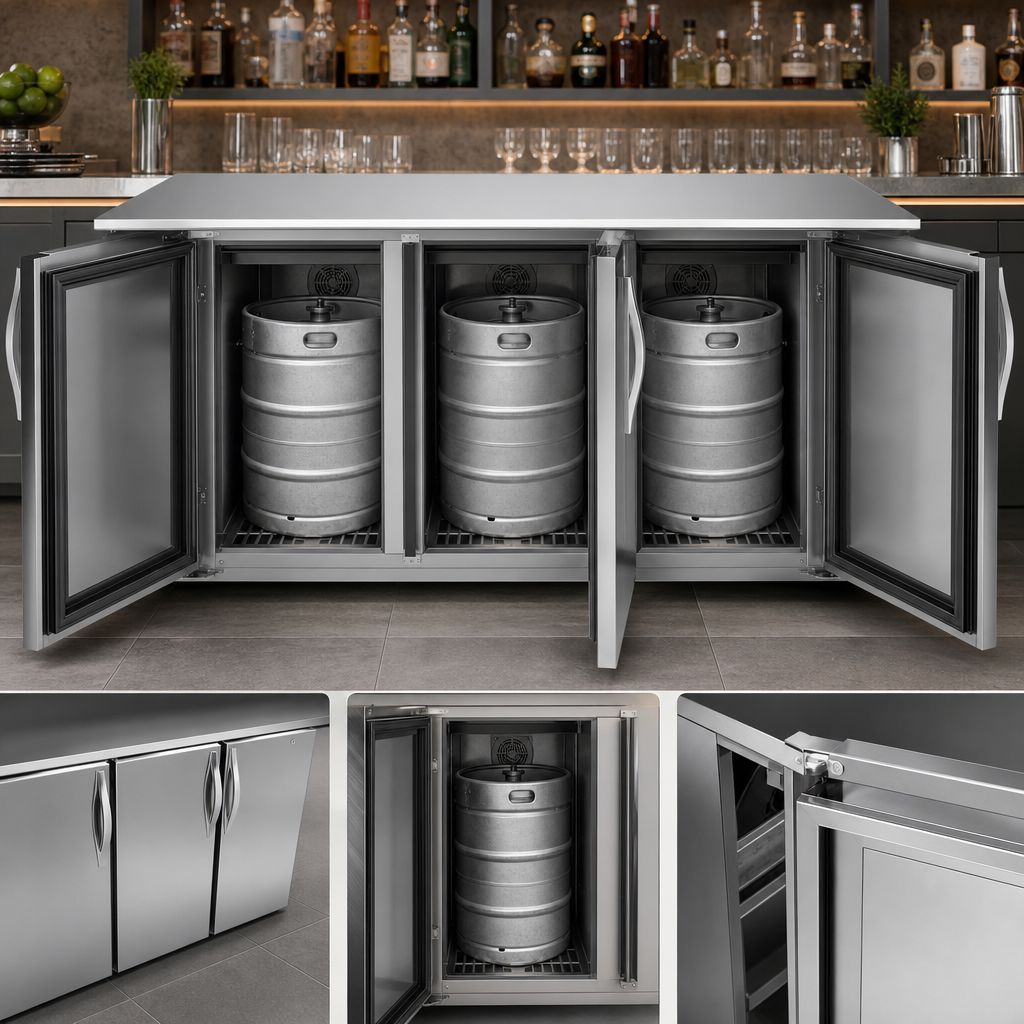 Three-Section Storage