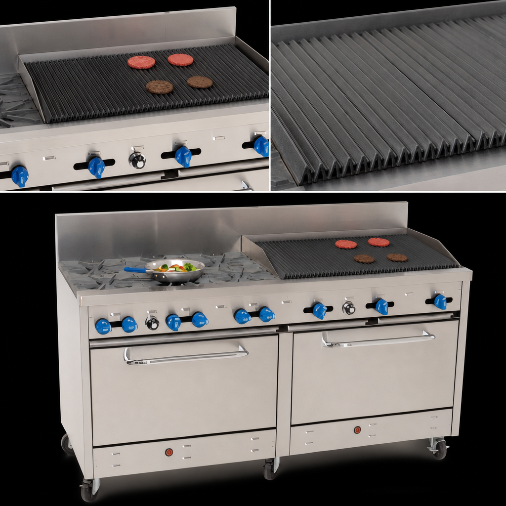36-Inch Char-Broiler Section