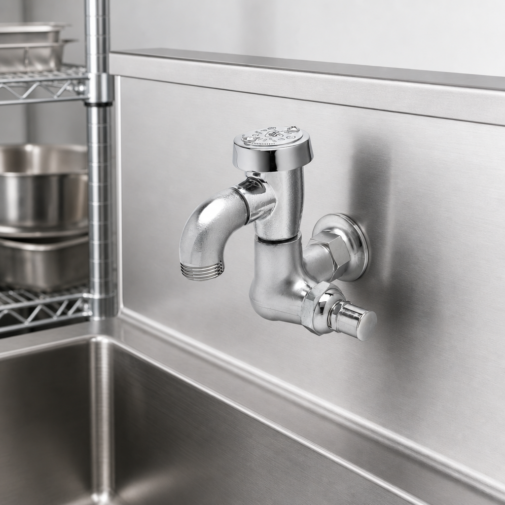 Wall-Mount Sill Faucet