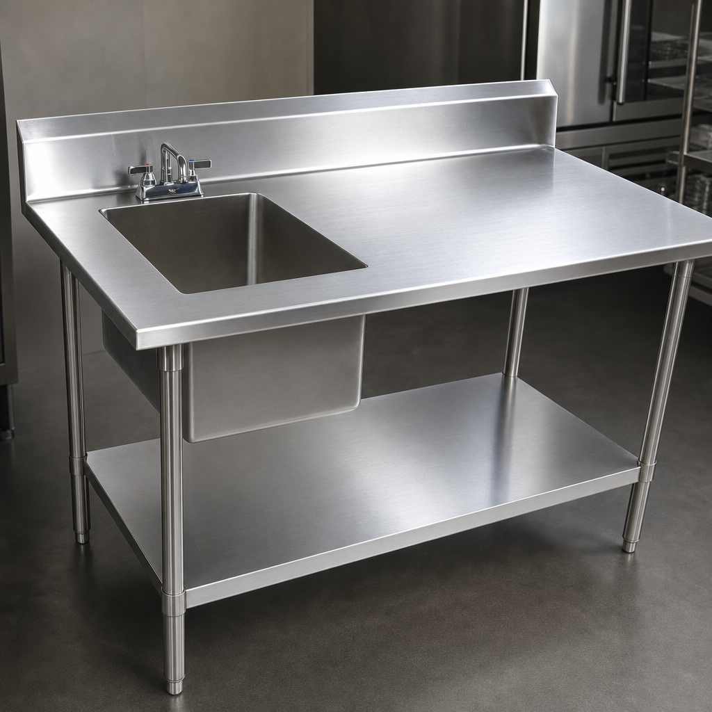 18-Gauge 300 Series Stainless Steel Top