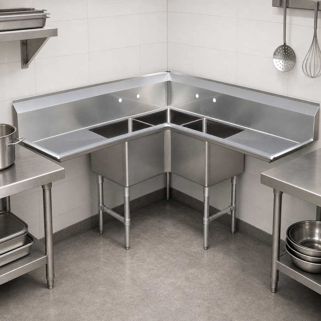 Corner Space-Saving Design