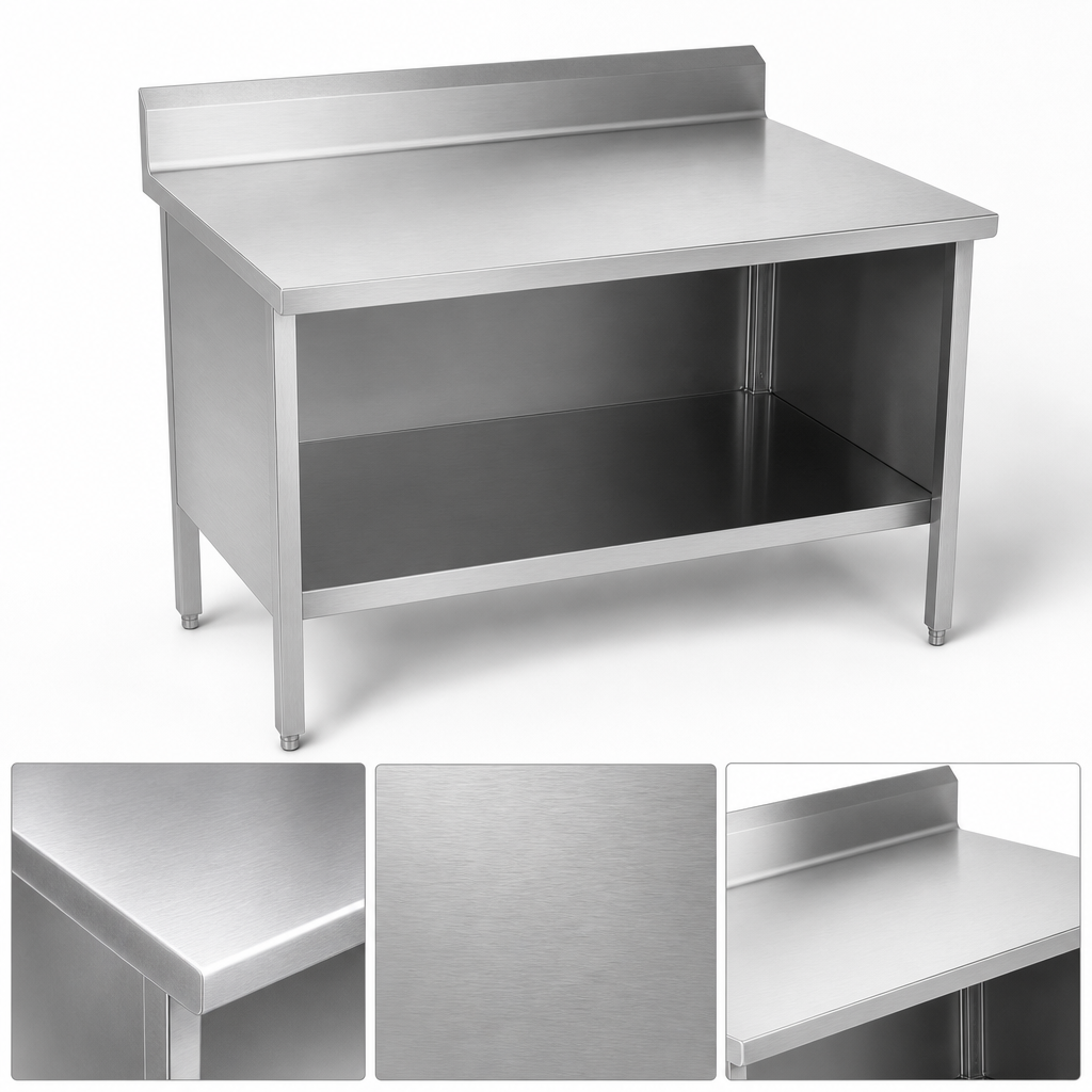 14-Gauge Stainless Steel Top
