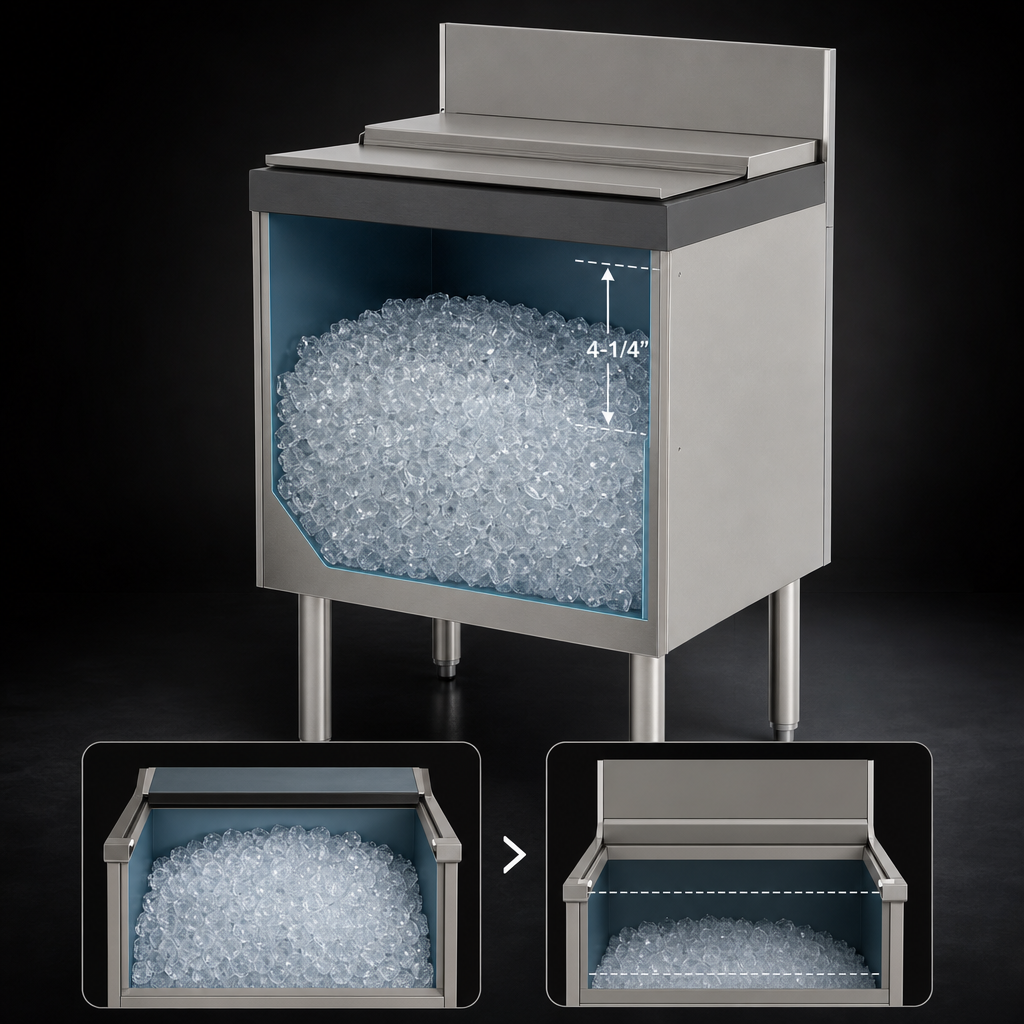 Extra Capacity Ice Bin