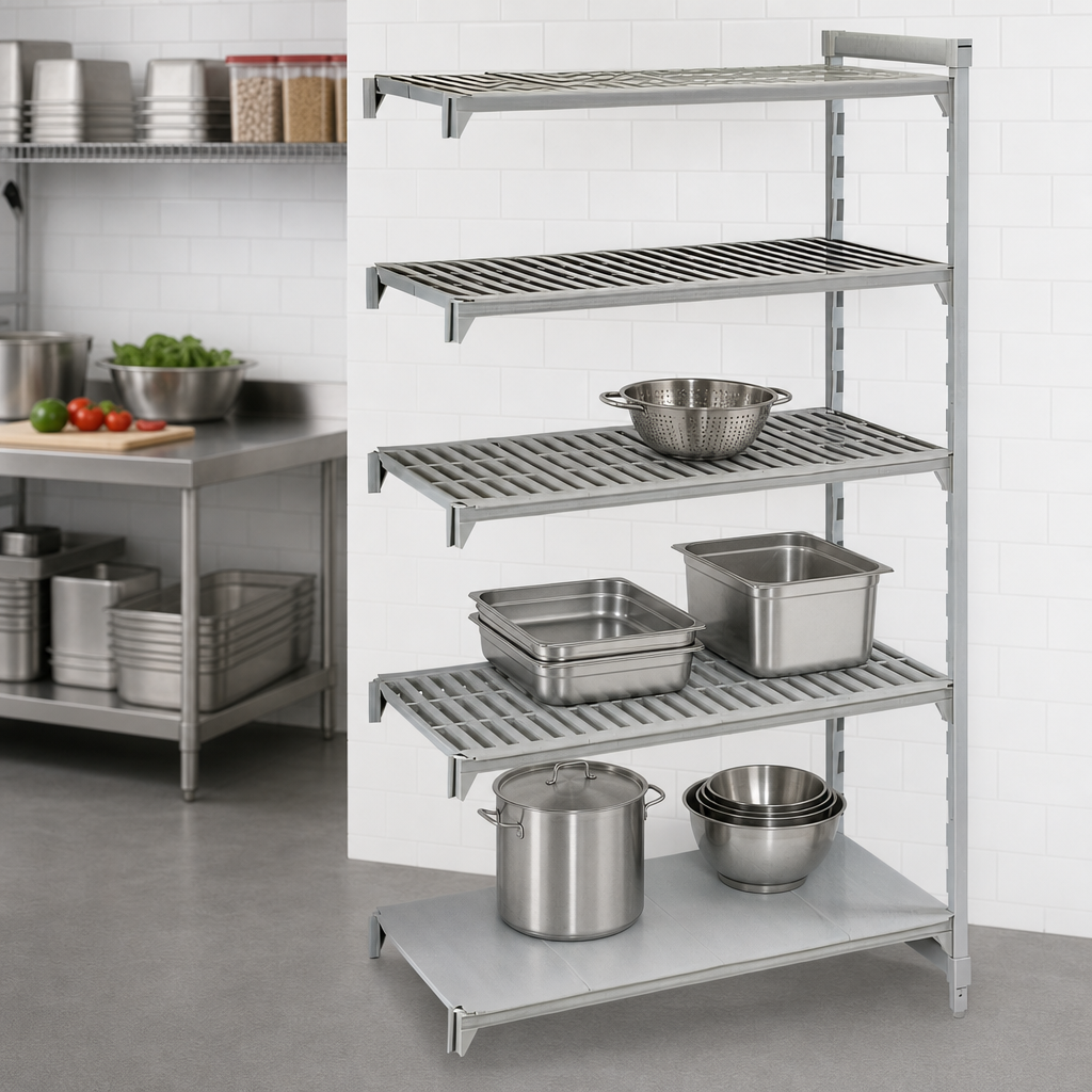 Five-Tier Mixed Shelf Layout