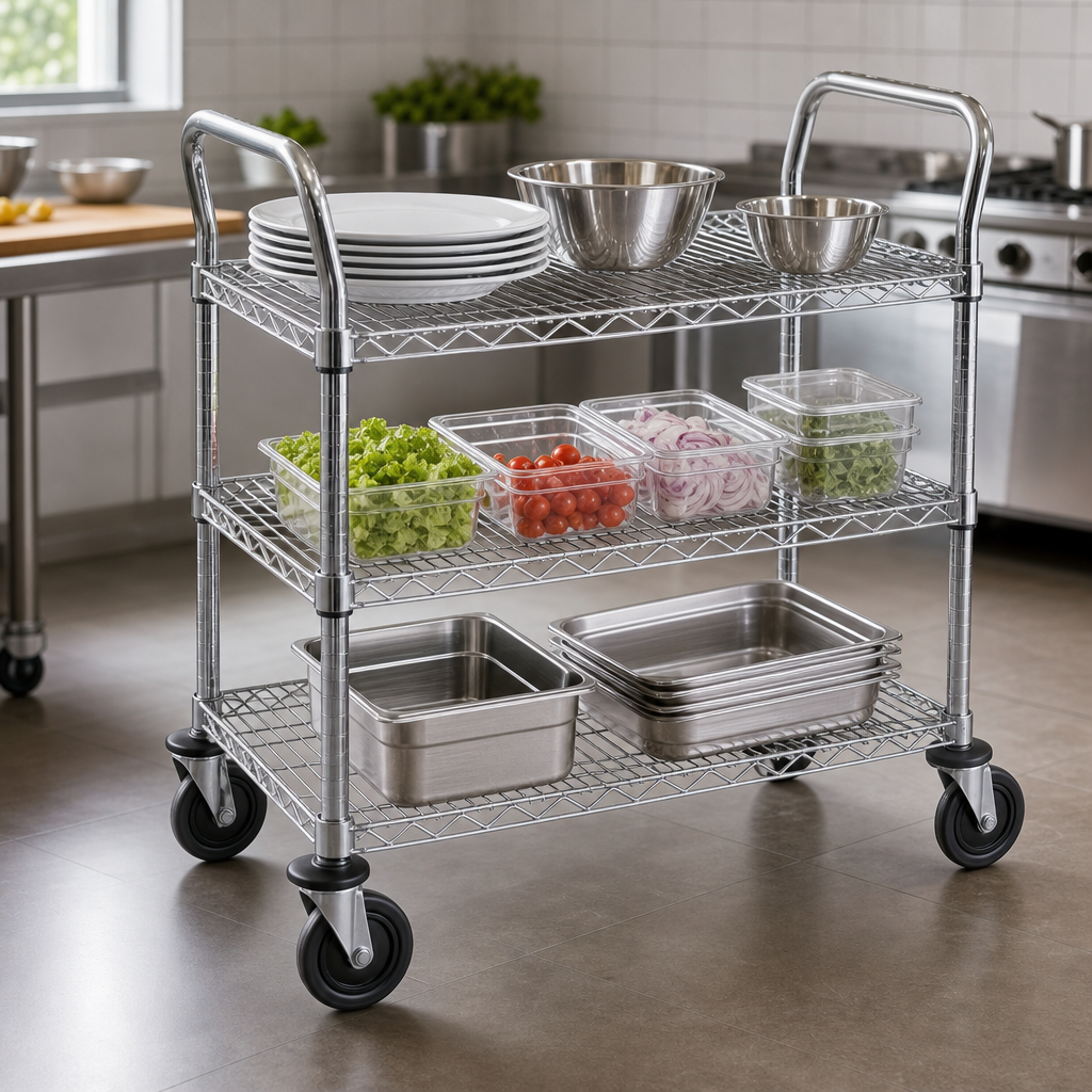 Open Wire Shelf Design