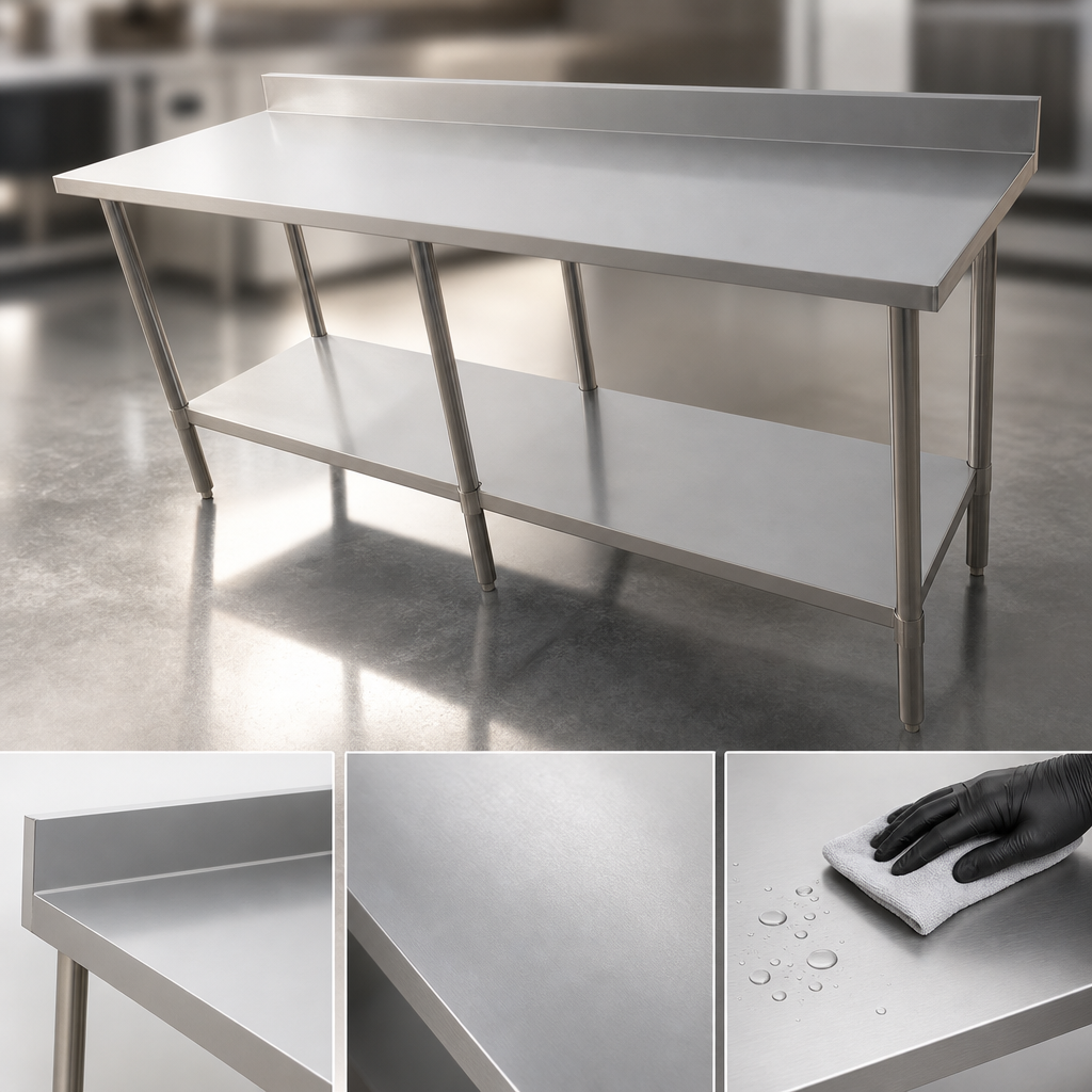 20/430 Stainless Steel Flat Top