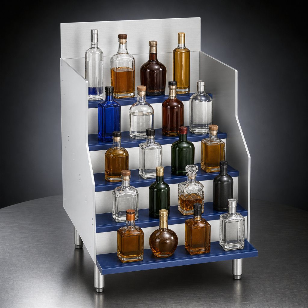 Five Tiered Display Steps
