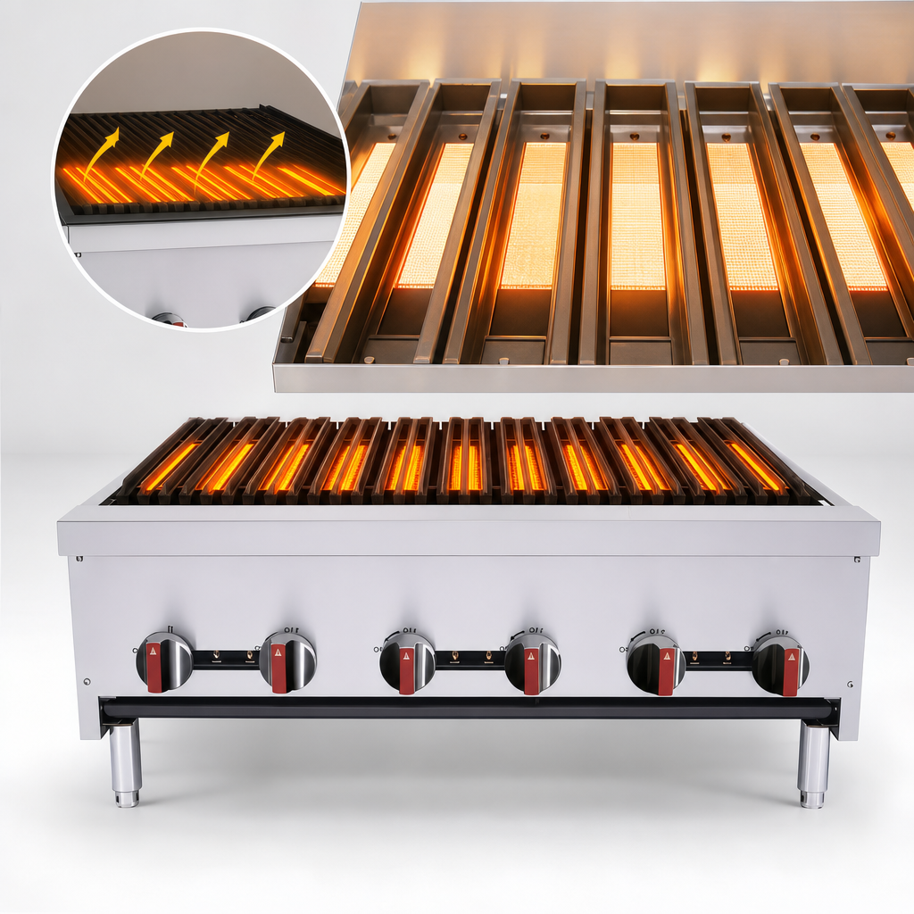 Radiant Heat Cooking System