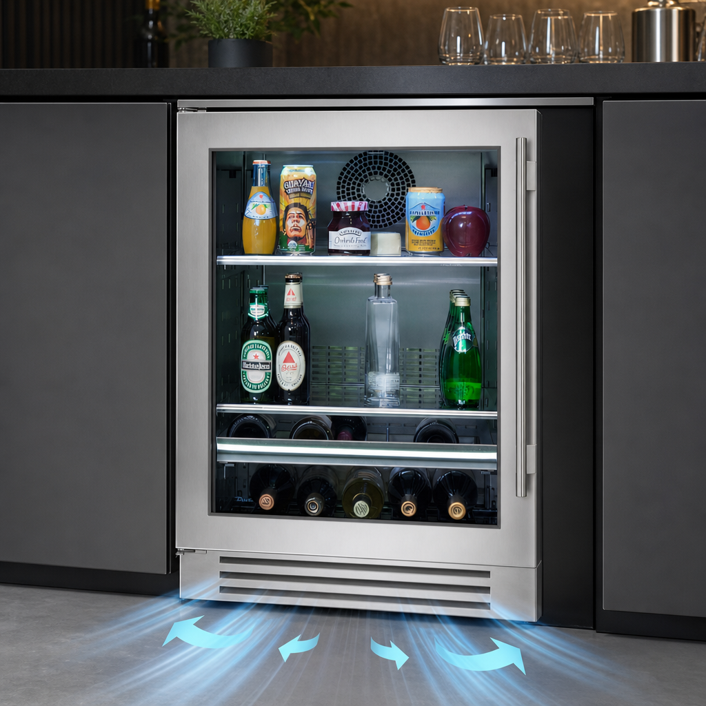 Self-Contained Bottom-Mounted Refrigeration