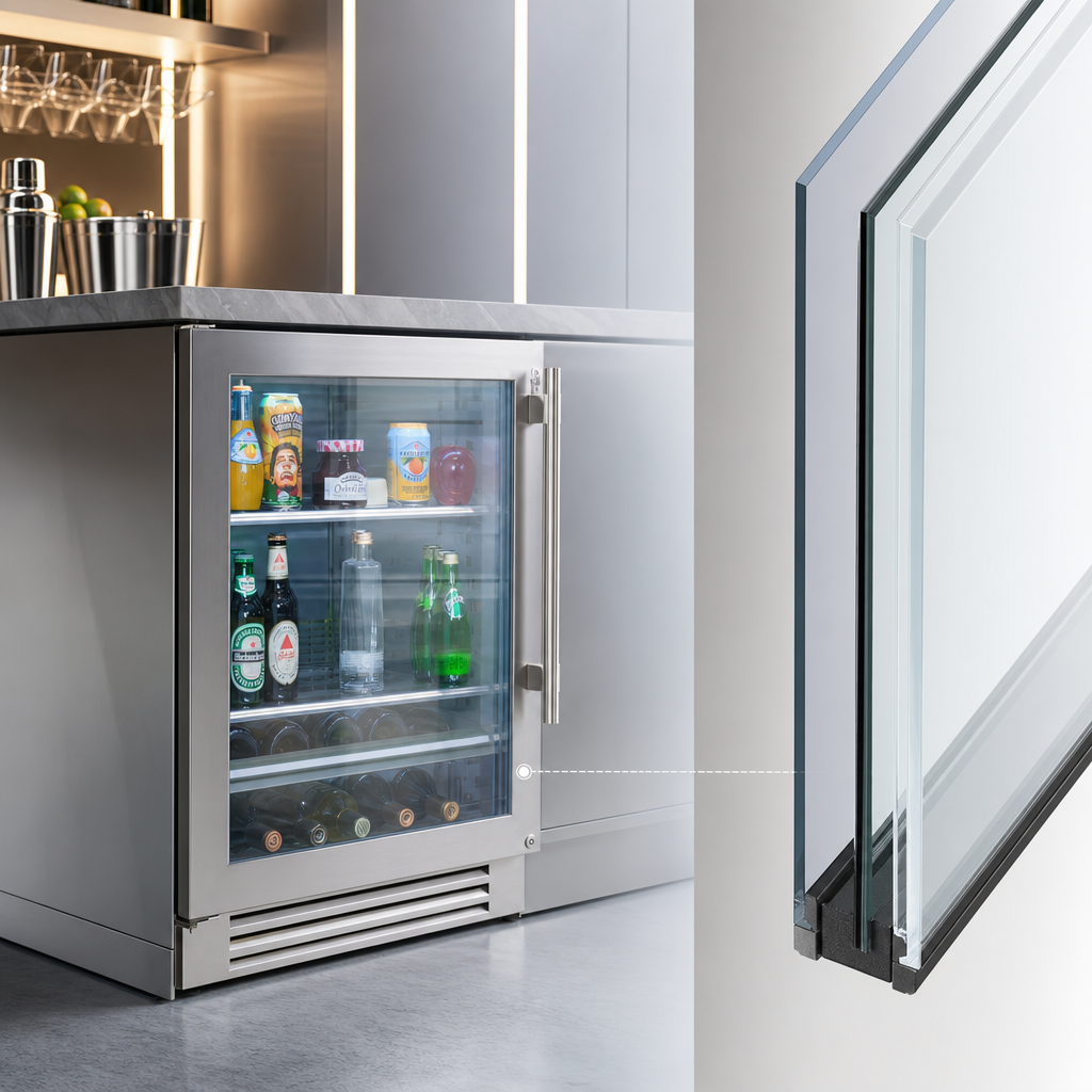 Low-E Double-Pane UV-Tinted Glass Door