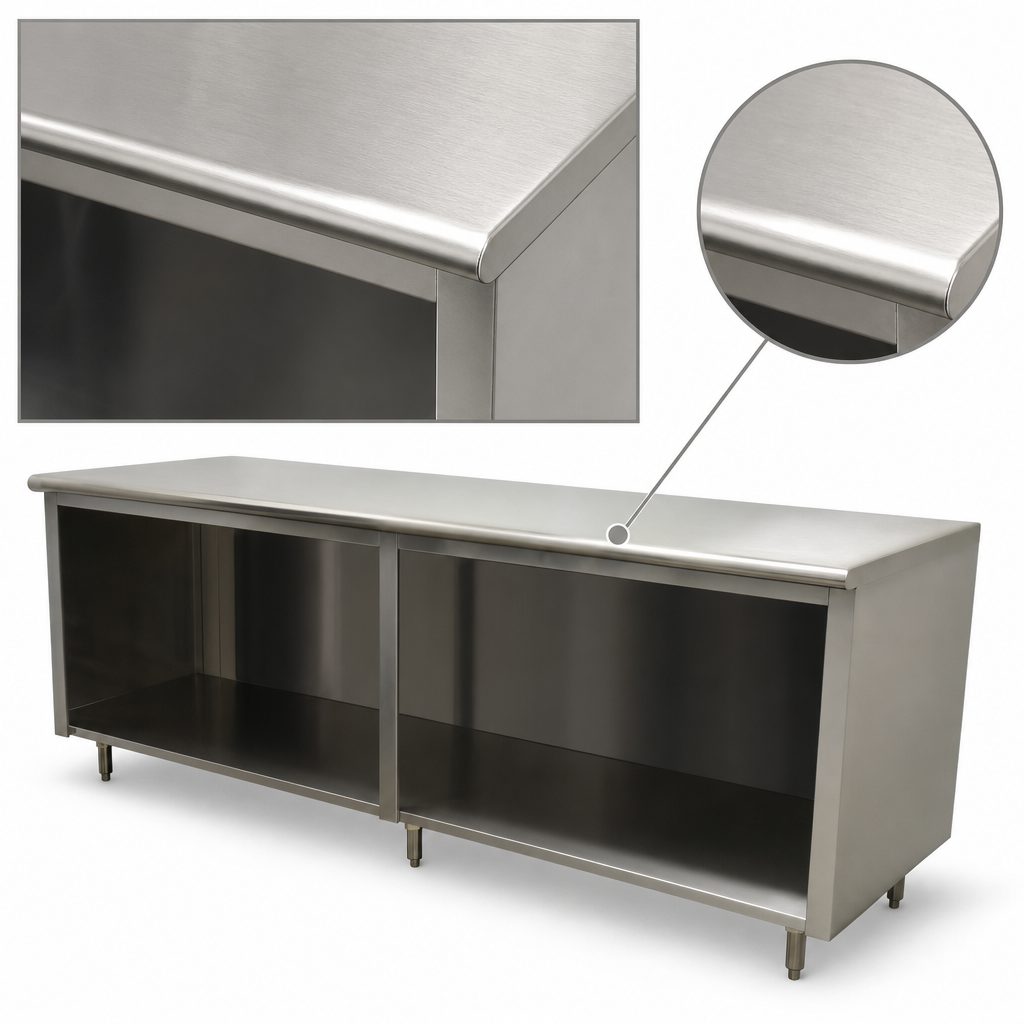 16 Gauge 304 Stainless Steel Top