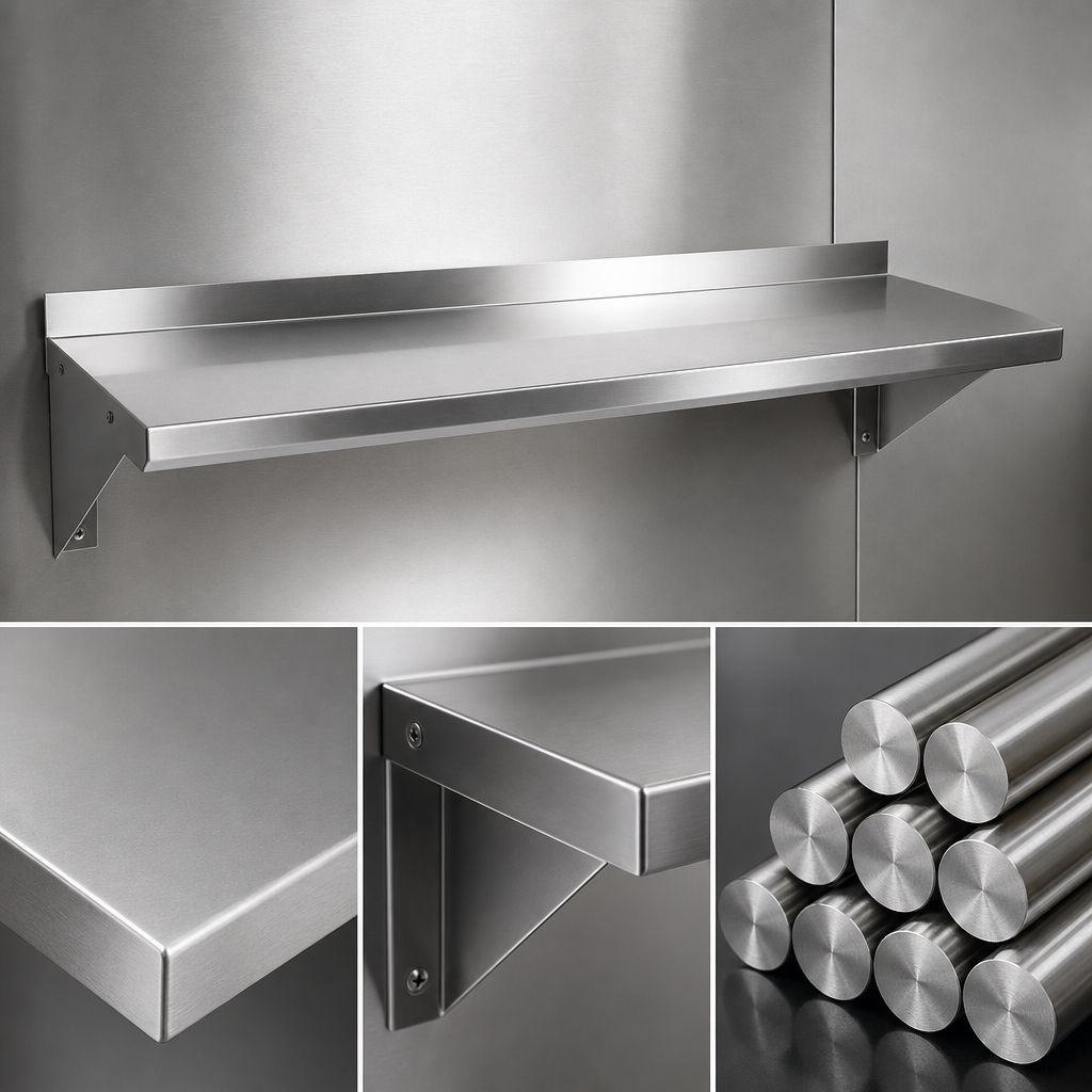 16-Gauge 300 Series Stainless Steel