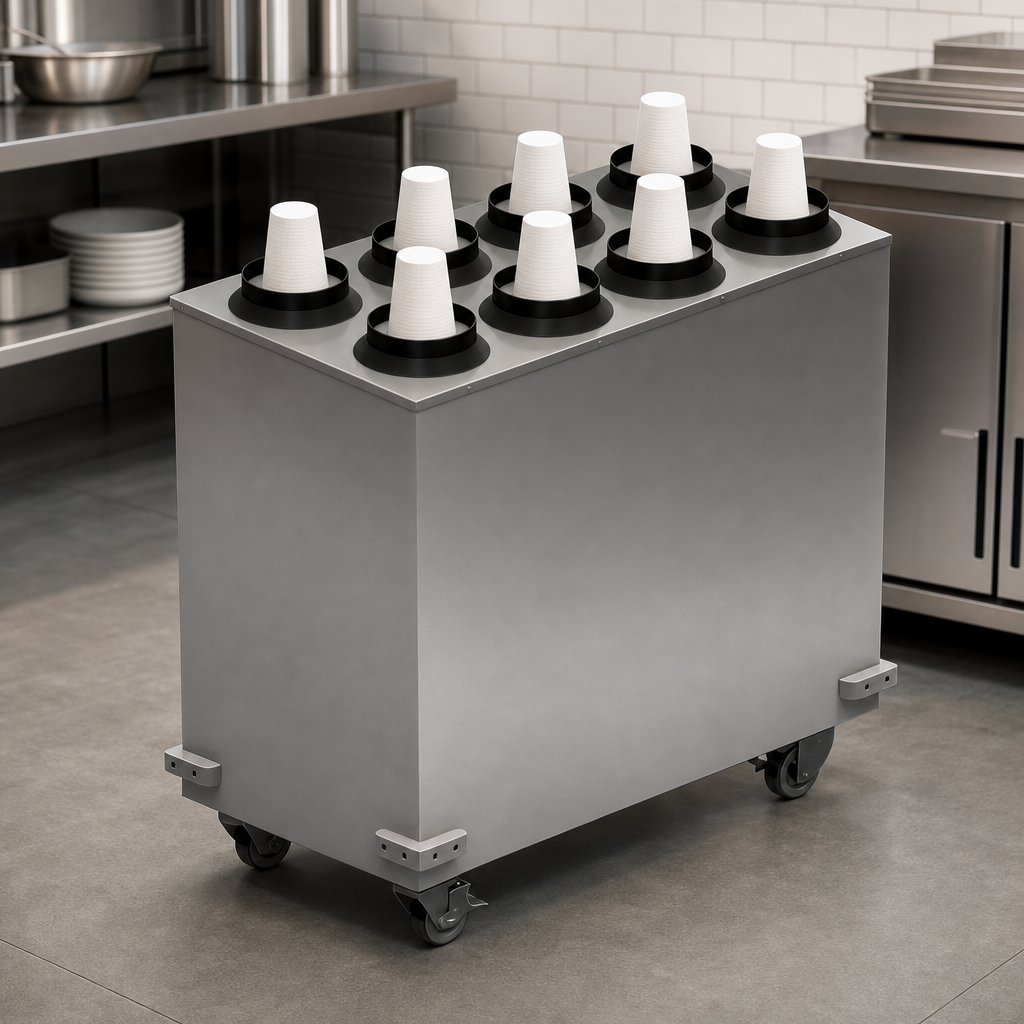 Eight-Dispenser Capacity
