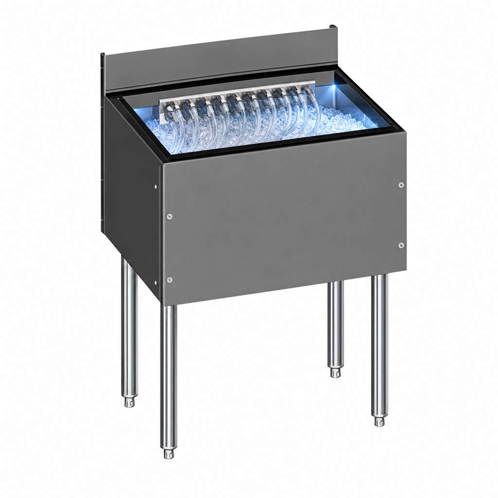 Built-In 10-Circuit Cold Plate