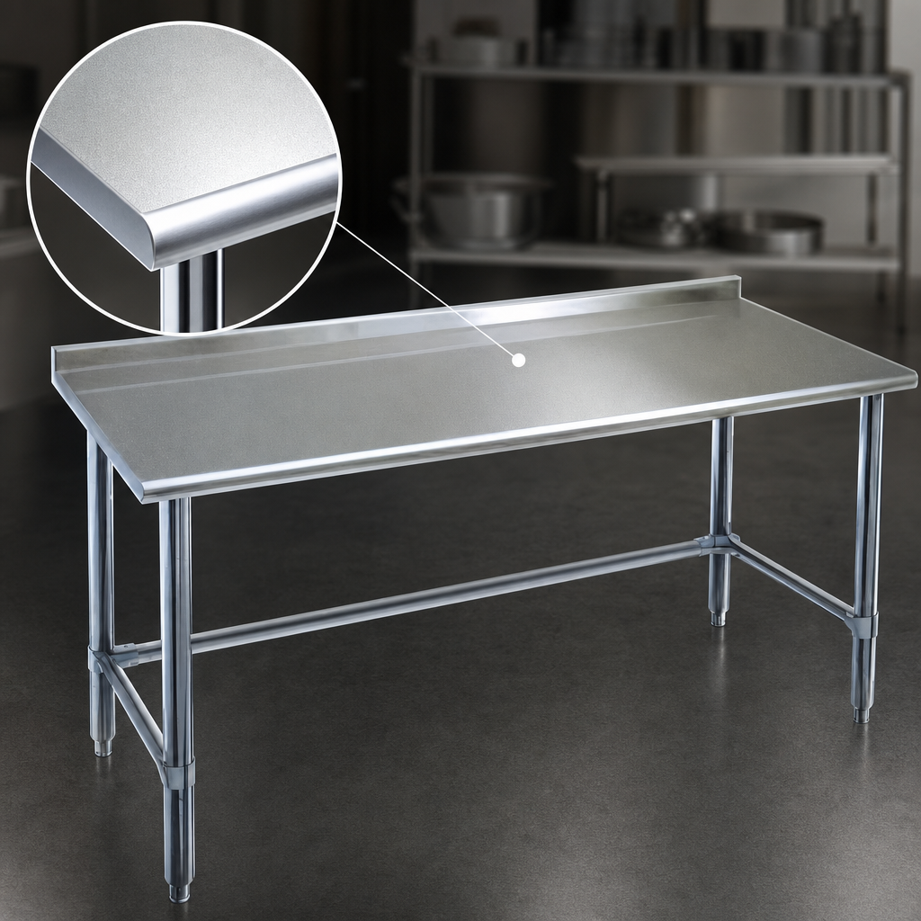 14-Gauge 300 Series Stainless Steel Top